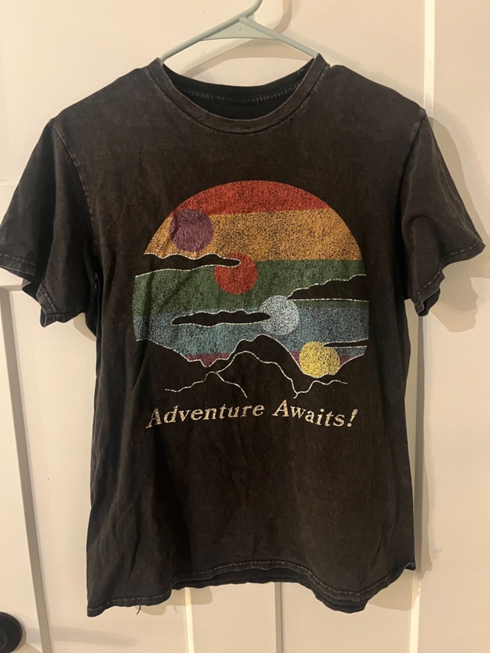 Chemistry Black Graphic Tee with Silver Logo